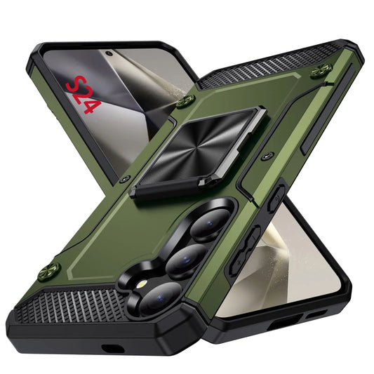 Phone Case for Samsung Galaxy S24 with Ring Kickstand