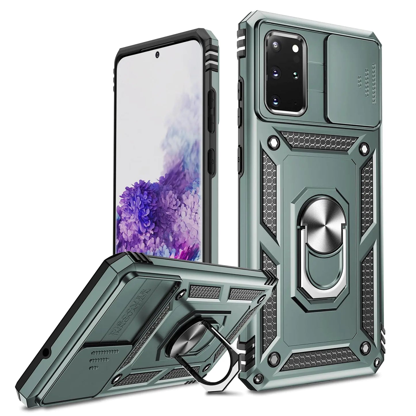 Phone Case for Samsung Galaxy S20 Plus with Sliding Camera Cover