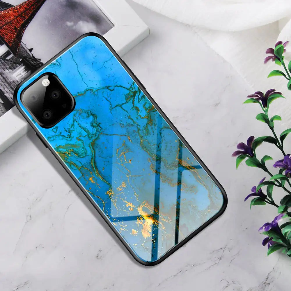 Customized Gradient Glass Phone Case for iPhone